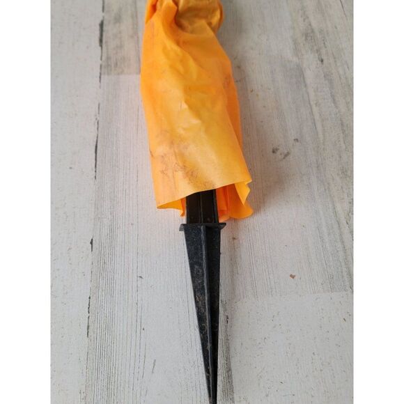 Sun Hill AS IS witch boot foot stake prop Halloween decor vintage - Picture 3 of 14